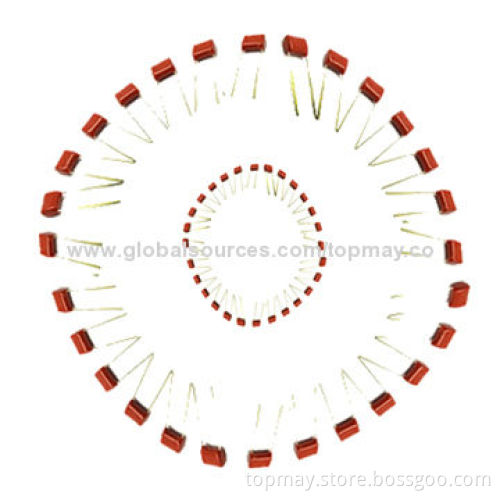 Metalized Polyester Film Capacitor, Suitable for Low-pulse Circuits and Noise SuppressionNew